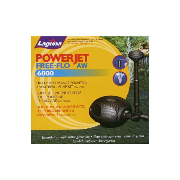 Laguna Powerjet Free-Flo 6000 - RESERVEDELE