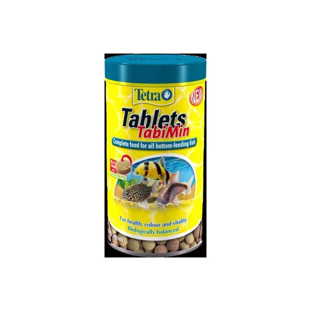 Tetra Tablets TabiMin, Complete Food for Bottom-Feeding Tropical Fish, 1040  Tablets